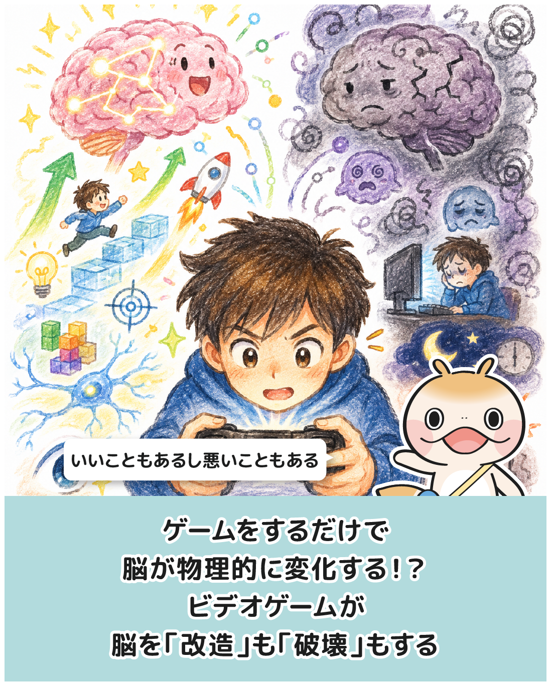 ゲームをするだけで脳が物理的に変化する！？ビデオゲームが脳を「改造」も「破壊」もする驚がくのメカニズム
